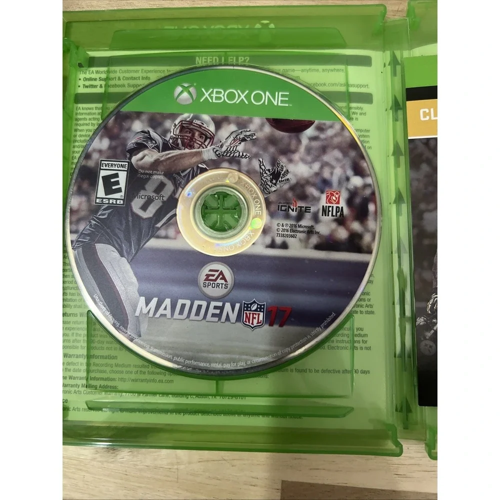 Microsoft Xbox One Madden NFL‎ 17 by EA Sports Video Game